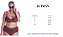 Biquíni Tanga Hot Pants em Jacquard com Fivela Mesclada Duallin - Imagem 3
