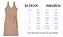 Vestido Midi Feminino Devorê Com Faixa Marialicia - Imagem 3