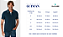 Camisa Polo Básica Masculina Detalhe Costura Contraste Em Piquet Stretch Malwee - Imagem 3