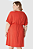 Vestido Feminino Plus Size Cadarço E Amarração Frontal Em Viscose Stretch Malwee - Imagem 6