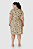 Vestido Feminino Plus Size Reto Estampa Digital Em Viscose Stretch Malwee - Imagem 2
