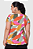 Blusa Feminina Plus Size Barra Mullet Estampa Digital Em Viscose Stretch Malwee - Imagem 2