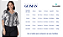 Blusa Feminina Plus Size Ampla Estampada Decote V Em Viscose Stretch Malwee - Imagem 3