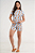 Pijama Blusa Manga Curta Short Curto Estampado Ursinhos Di Frangy - Imagem 1