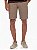 Bermuda Comfort Fit Masculina Casual Textura Riscos Parati Dockston - Imagem 1