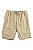 Bermuda Masculina Casual Algodão Com Cordão Assédio Jeans - Imagem 1