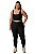 Top Regata Esportivo Plus Size Bojo Removível Em Malha Com Proteção UV50+ Active Malwee - Imagem 4