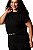 Blusa Feminina Plus Size Ampla Gola Retilínea Em Moletinho De Viscose Malwee - Imagem 1