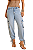 Calça Cargo Slouchy Feminina Assédio Jeans - Imagem 2
