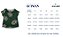 Blusa Feminina Mullet Manga Curta Slim Estampada Verde Malwee - Imagem 3