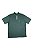 Camisa Polo Masculina Manga Curta Verde Algodão Piquet Gola Lisa Com Ziper Ferreira Mello - Imagem 1
