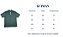 Camisa Polo Masculina Manga Curta Verde Algodão Piquet Gola Lisa Com Ziper Ferreira Mello - Imagem 3