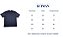 Camisa Polo Masculina Manga Curta Fecho Piquet Sensation Marinho Mescla Ferreira Mello - Imagem 3