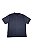 Camisa Polo Masculina Manga Curta Fecho Piquet Sensation Marinho Mescla Ferreira Mello - Imagem 2