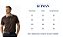 Camisa Polo Masculina Manga Curta Marrom Performance Algodão Ferreira Mello - Imagem 2