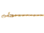 CE 0086 Corrente Cordão Torcido Dourado 4mm BRUNA Semijoias - Imagem 1
