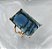 AB 1983 Anel Retangulo Azul 2,5x1,6CM BRUNA Semijoias - Imagem 2