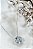GQF602740 Gargantilha Veneziana Com Zirconia Redonda 9mm Folheada a Prata 40 P/45CM QUALITÁ Semijoias - Imagem 2