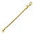 GQ 606545 Corrente Cordão Torcido Fino 45cm QUALITÁ Semijoias - Imagem 2