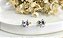 BF 0158 Brinco Coração Zircônia (6mm c/ 6 garras) MD Folheados - Imagem 1