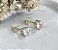 BF 0158 Brinco Coração Zircônia (6mm c/ 6 garras) MD Folheados - Imagem 2