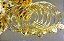 PF 0085 10 Pulseiras de Aro com Medalhas Redondas Dez Mandamentos 7CM MD Folheados - Imagem 3