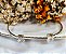 PF 0513 Bracelete Aberto 2 Quadrados Zirconias 7CM MD Folheados - Imagem 2