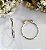 BF 0441 Brinco Argola Fio Lisa((2,5cm) MD Folheados - Imagem 1