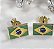 BF 1215P Brinco Bandeira do Brasil Pequena Resina(1x0,5cm) MD Folheados - Imagem 2
