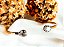 PF 0516 Bracelete Aberto 2 Gotas Zirconias 8mm MD Folheados - Imagem 3