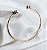 PF 0516 Bracelete Aberto 2 Gotas Zirconias 8mm MD Folheados - Imagem 2