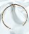 PF 0616 Bracelete Aberto Com Nó Liso No Meio 6CM MD Folheados - Imagem 4