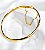 PF 0639 Bracelete Liso Com Fecho Pega Ladrão 6,5CM MD Folheados - Imagem 2
