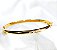 PF 0639 Bracelete Liso Com Fecho Pega Ladrão 6,5CM MD Folheados - Imagem 4
