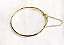 PF 0639 Bracelete Liso Com Fecho Pega Ladrão 6,5CM MD Folheados - Imagem 3
