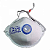 Respirador Pff2 Valvulada Branca Concha Absolute Ca 38948 Air Safety - Imagem 3