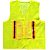 Colete Sinalização Refletivo Telado Bolso Amarelo Volk - Imagem 1