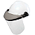 Kit Protetor Facial 200 Lente Incolor Msa Ca 27950 - Imagem 2