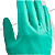 Luva Hand Pro Nitrilica Verde Com Forro Hx06 Handex Ca 43035 - Imagem 4