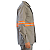 Camisa Nr10 Risco 2 Cinza / Laranja Maicol Ca 44108 - Imagem 2