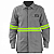 Camisa Nr10 Risco 2 Cinza / Verde Maicol Ca 44108 - Imagem 1