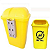 Lixeira 50l C Grav Ferragem Lx5f Bralimpia - Imagem 2