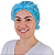 Touca Tnt Descartavel Sanfonada 48cm Pct 100 Prevemax - Imagem 4