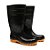 Bota Pvc Longo Sf Preto Sola Amarela 85bpl600sf Bracol Ca 37455 - Imagem 1