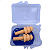 Protetor Auricular Silicone 17 Db Spot Plug Azul Camper Ca 49710 - Imagem 1