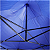 Gazebo Dobravel com Bolsa Pagoda Flex 3m X 3m Oxford + Pvc Azul Bel Fix - Imagem 6