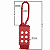 Garra Bloqueio Travamento Nylon 6mm Gp66a Tagout - Imagem 2