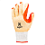 Luva Vulcanizada Redgrip Kalipso Ca 41415 - Imagem 2