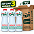 Kit com 3 Alcool Liquido 70° 1l Tupi - Imagem 1