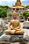Enfeite Decorativo Luxo Buda Hindu Estátua Tibetana Tailandês Resina - Imagem 1